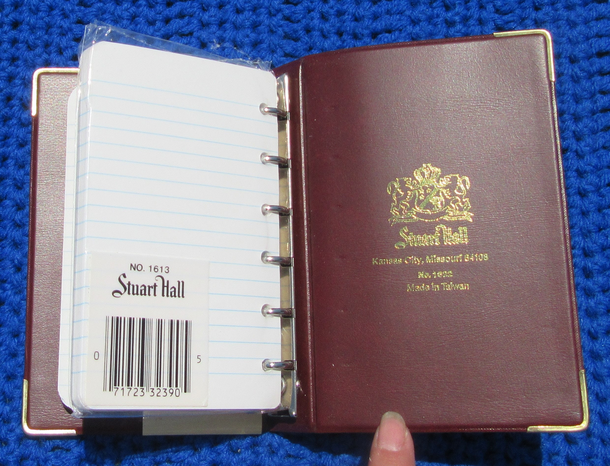 Vintage 1989 Stuart Hall Executive Loose Leaf Memo Book Etsy