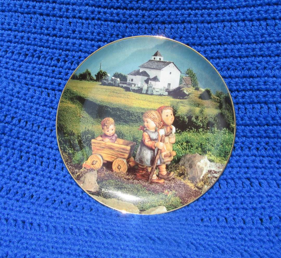 Vintage Hummel Calendar Plate Collection WX9294 summer Etsy
