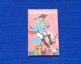 GERMAN PRINT  Munchhausen    Hardcover childrens Book