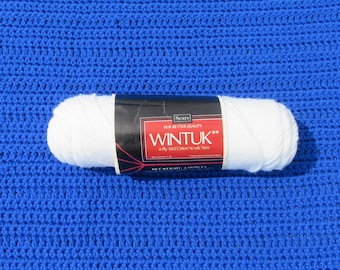 VINTAGE Sears Wintuk 2 Colors 100% Orlon Acrylic Yarn 4oz