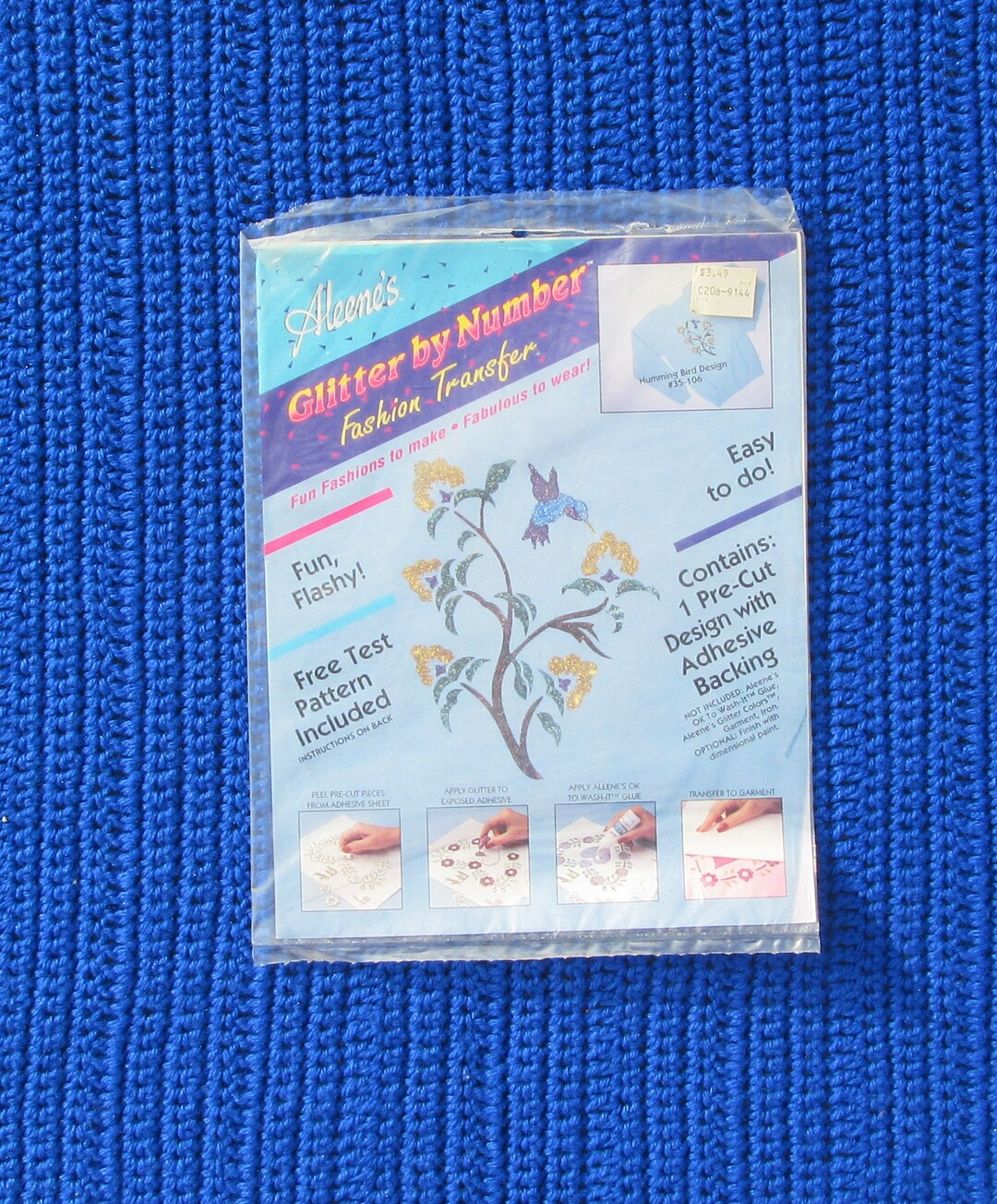 Aleene's Glitter by Number Fashion Transfer 35106 Etsy