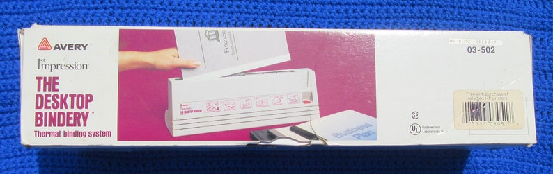 Avery the Desktop Bindery System Model 120 - Etsy