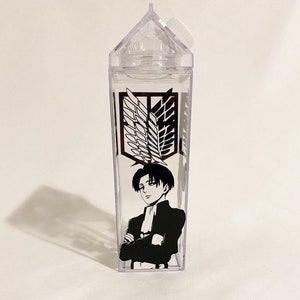 Anime geïnspireerde waterfles, melkpakfles, fles, melkpak, herbruikbaar, gepersonaliseerd, anime, weeb, merch