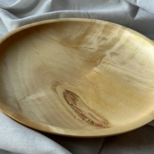 Box Elder Maple Wood Platter