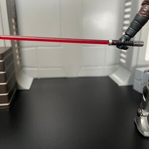 V1 | Custom Hilt and Blade | Lightsaber | 1/12 Scale | Black Series | Hand Painted | 3D Printed