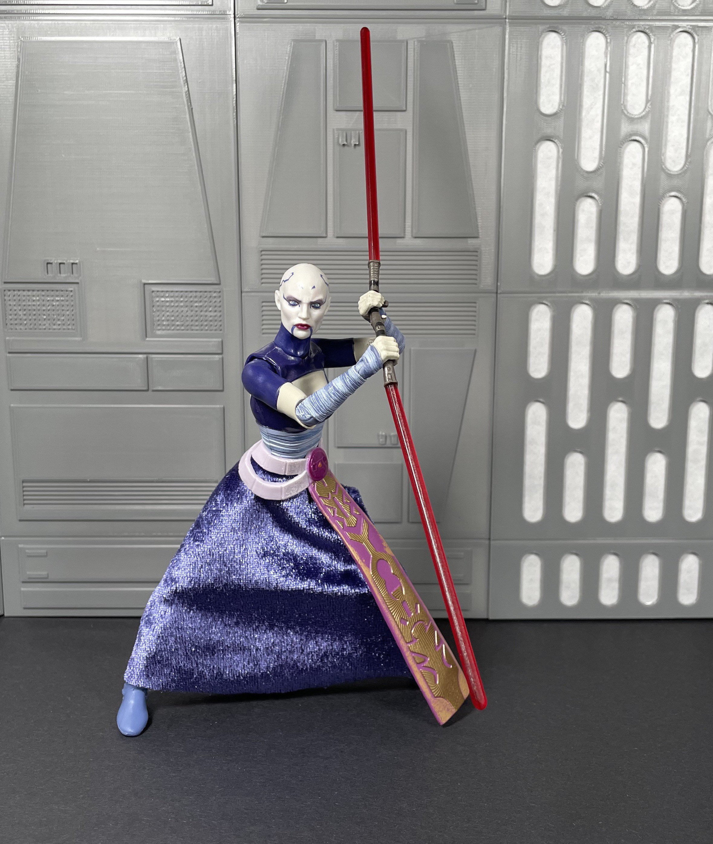 the black series asajj ventress force fx lightsaber