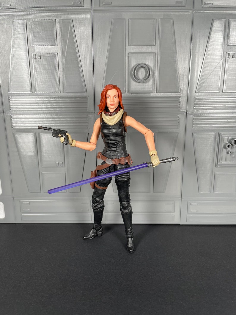Mara Jade Lightsaber Replacement Blades for 6 Inch Black Series Figure Star Wars Dark Force