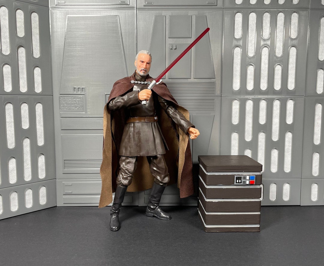 3 Pack Count Dooku Lightsaber Replacement Blades for 6 Inch Etsy