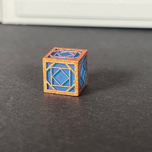 Bronze Rimmed Jedi Holocron | 1/12th Scale | Action Figures | Black Series | Custom | 3d Printed