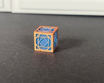 Bronze Rimmed Jedi Holocron | 1/12th Scale | Action Figures | Black Series | Custom | 3d Printed