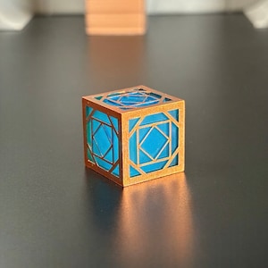 1/6th Scale | Bronze Rimmed Jedi Holocron | Action Figures | Black Series | Custom | 3d Printed