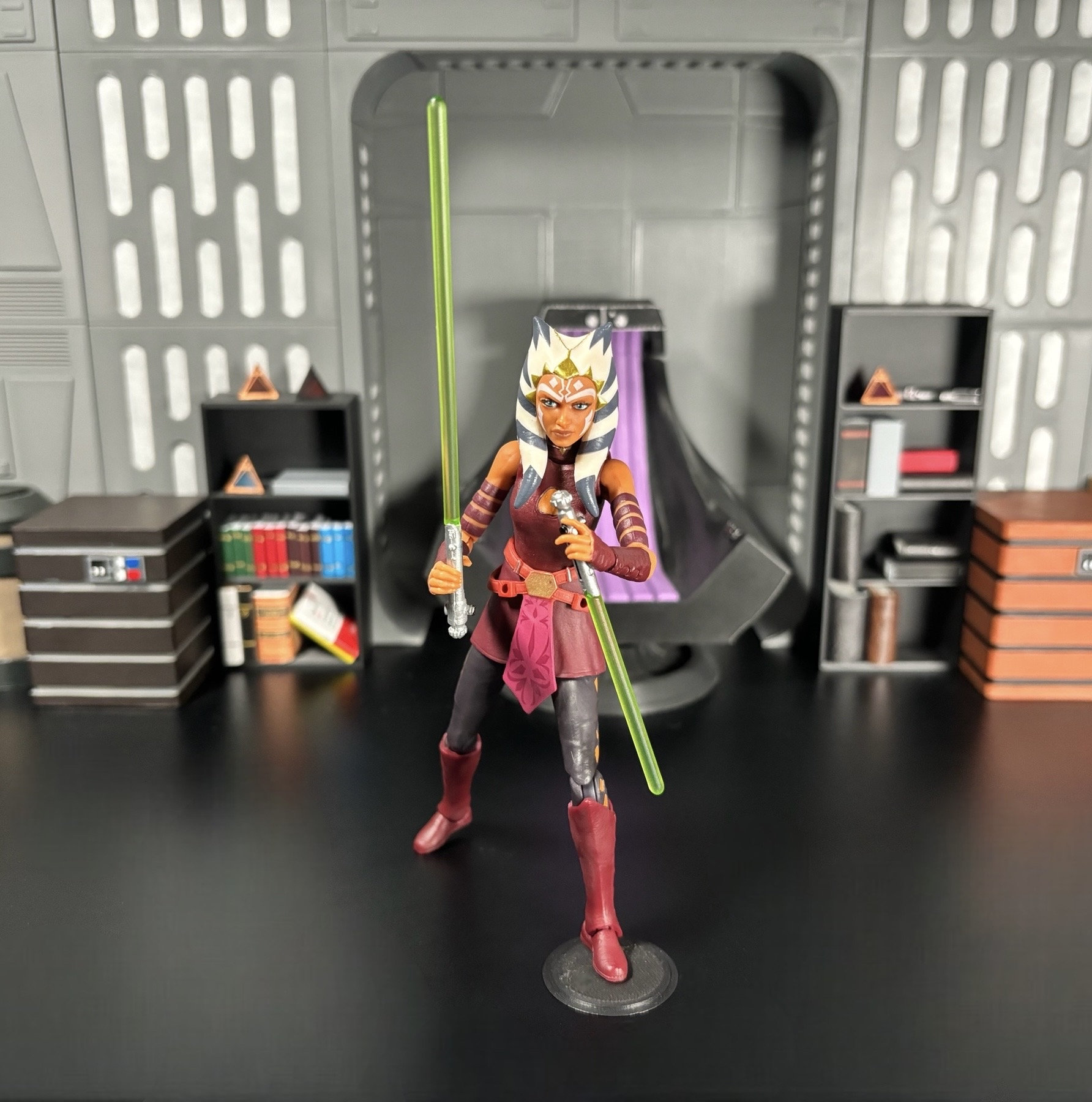 Ahsoka Tano Padawan | The Clone Wars | Black Series | Lightsaber Blade 2 Pack | Blades Only | 3D Printed