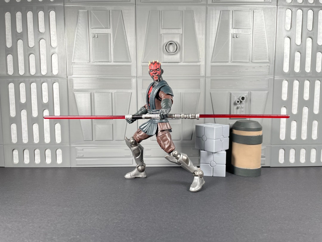 3 Pk Darth Maul Lightsaber Replacement Blades for 6 Inch Etsy