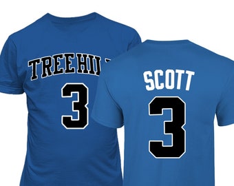 RAVENS One Tree Hill Basketball Movie #3 Lucas Scott Jersey Style Unisex T-Shirt