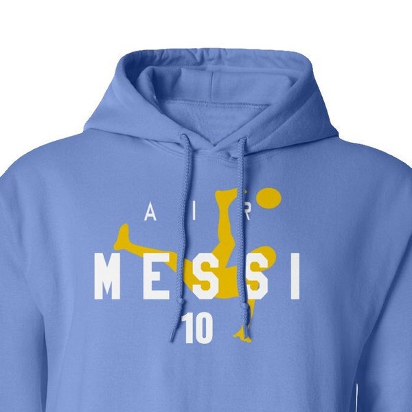 Argentina Soccer Player Air Messi Unisex Hooded Sweatshirt
