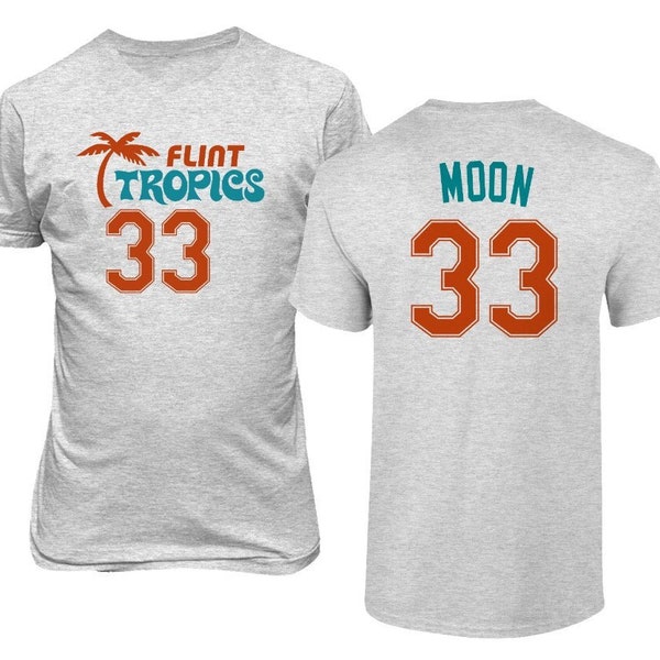 Flint Tropics Jackie Moon 33 Semi Pro Basketball Unisex T-Shirt