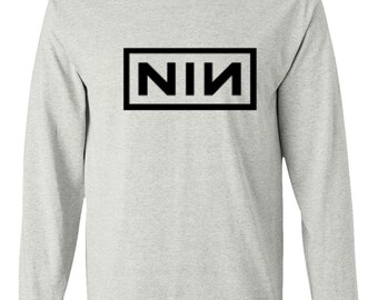 Nine Inch Nails Rock Band Music Lover Fan Gift Long Sleeve T-Shirt