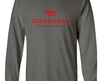 Doordash Door Dash Food Lieferservice Langarmshirt