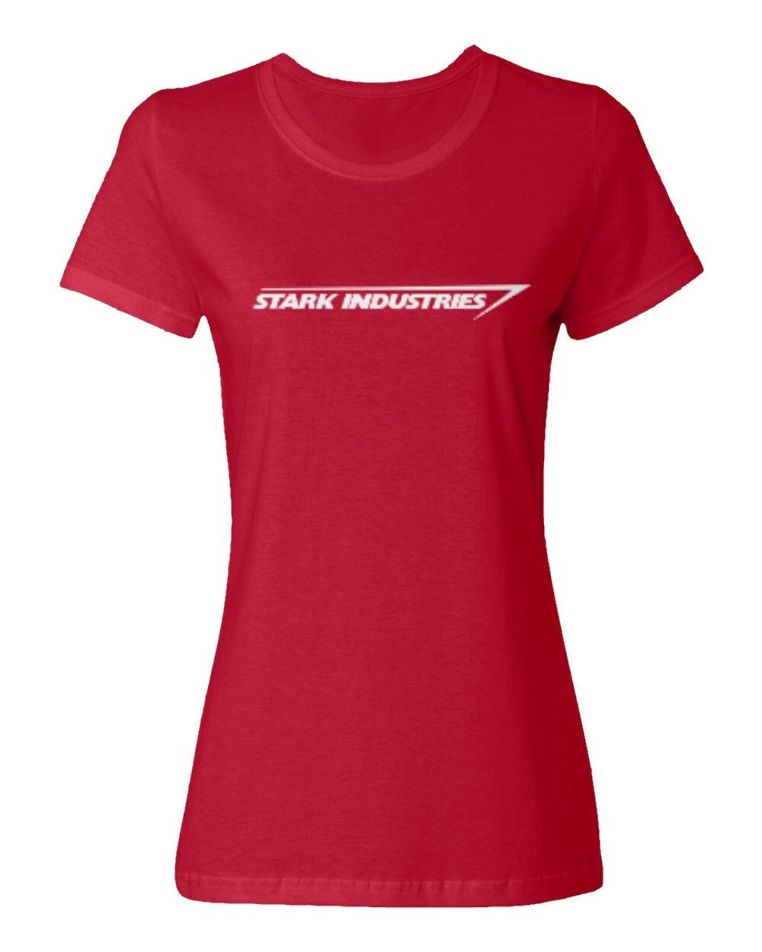 TShirt-People Stark Industries - Maglietta da uomo con logo Nero S