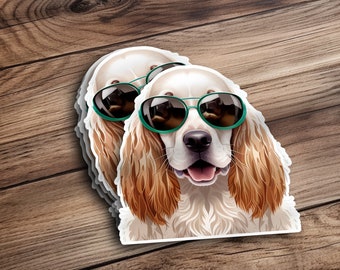 Cocker Spaniel, Cockers Rule Sticker, Dog Lover Stickers, Dog Stickers, Dog Owner Gift, Cocker Spaniel Gifts for Dog Lovers