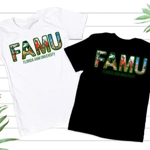 FAMU Florida A&M University Custom T-shirt | Green