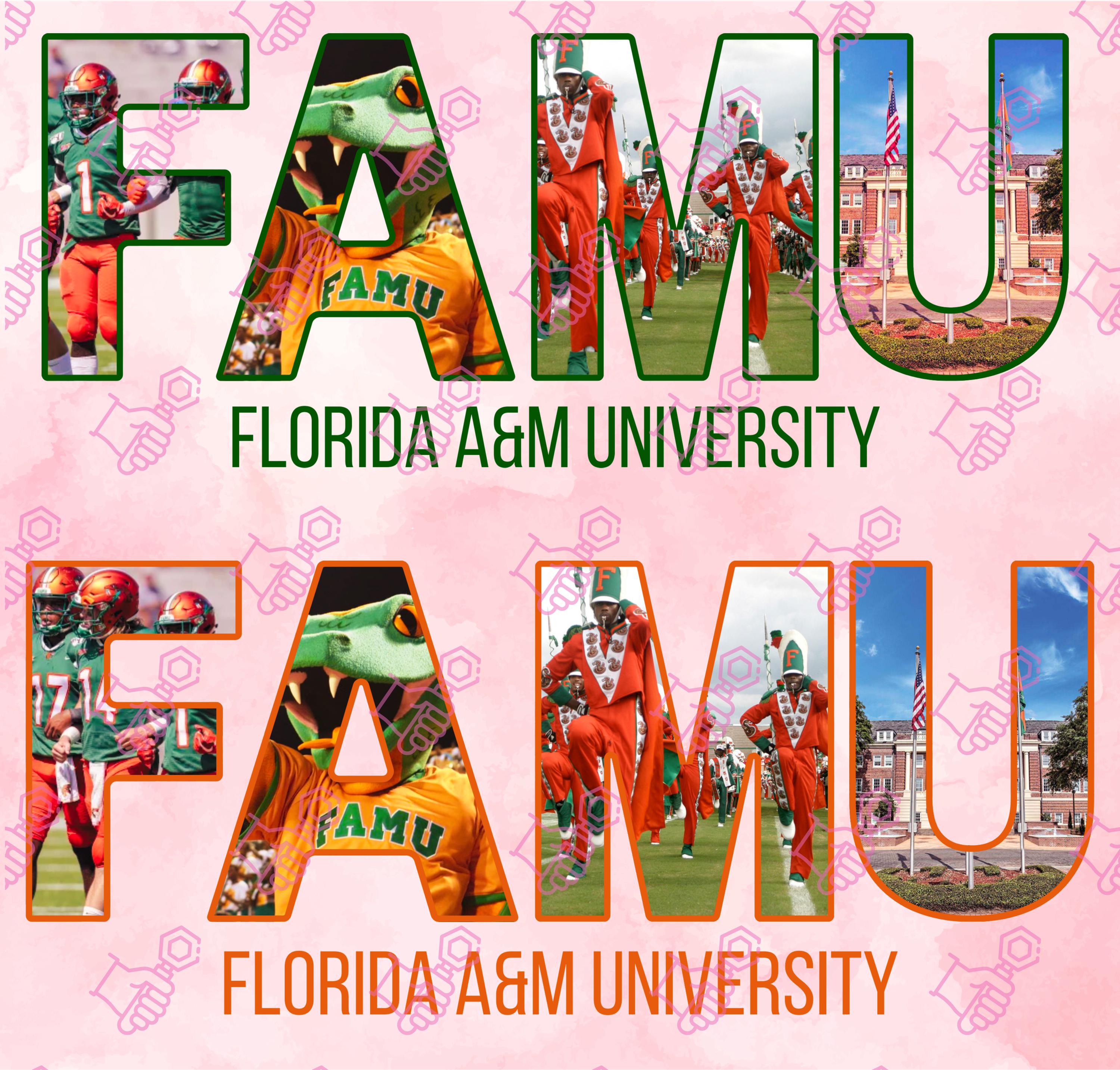 FAMU Pride PNG for Shirts and Projects | 2 Options | Sublimation | DTF ...