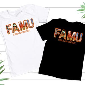 FAMU Florida A&M University Custom T-shirt | Orange