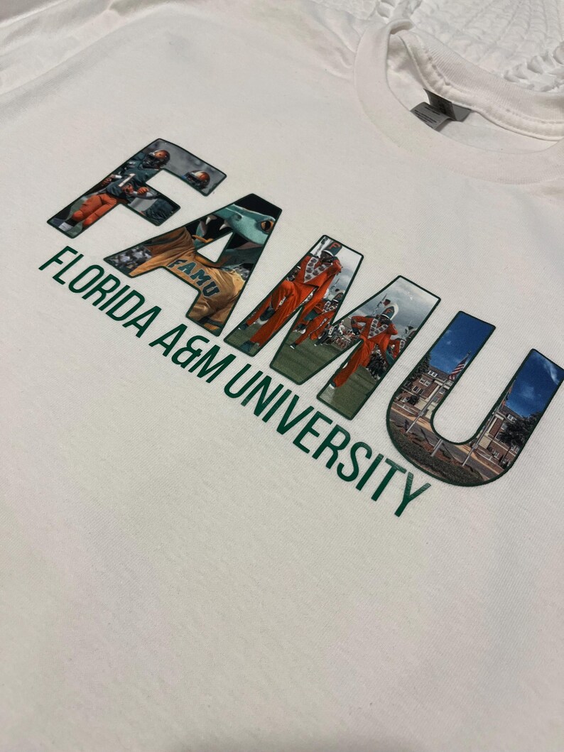 FAMU Florida A&M University Custom T-shirt | Green - Etsy