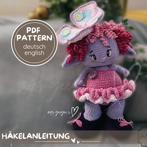 Häkelanleitung - Crochet Pattern - Fairy- Fee FioOna I Böse Fee- GEEGEEs - GER/ENG