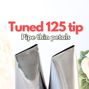 TUNED 125 astuce décoration de gâteau crème au beurre embout de passepoil de gâteau de fleurs corée malaisie