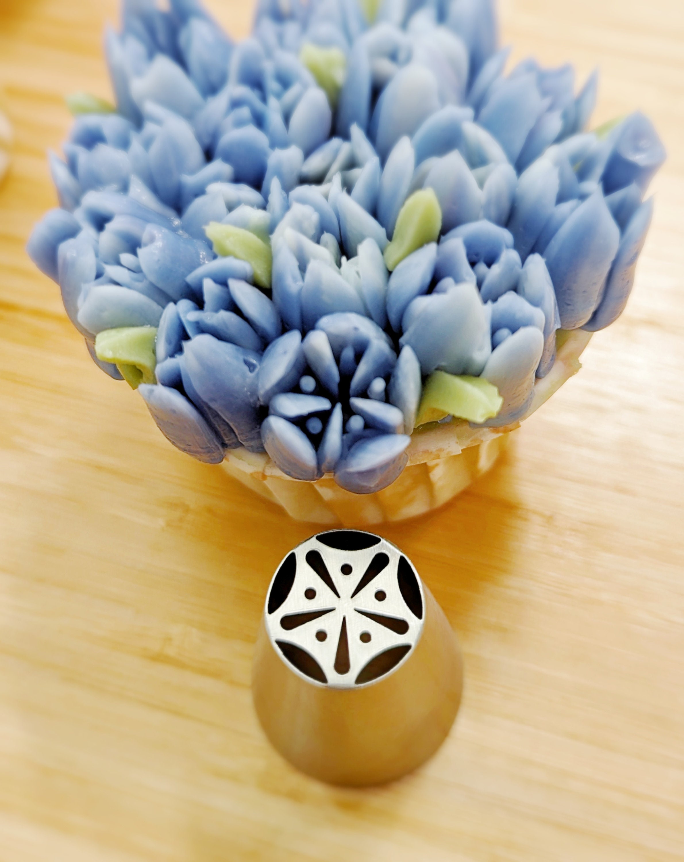 Mini Russian Piping Tips set of 5 premium Set Nifty Nozzles Buttercream