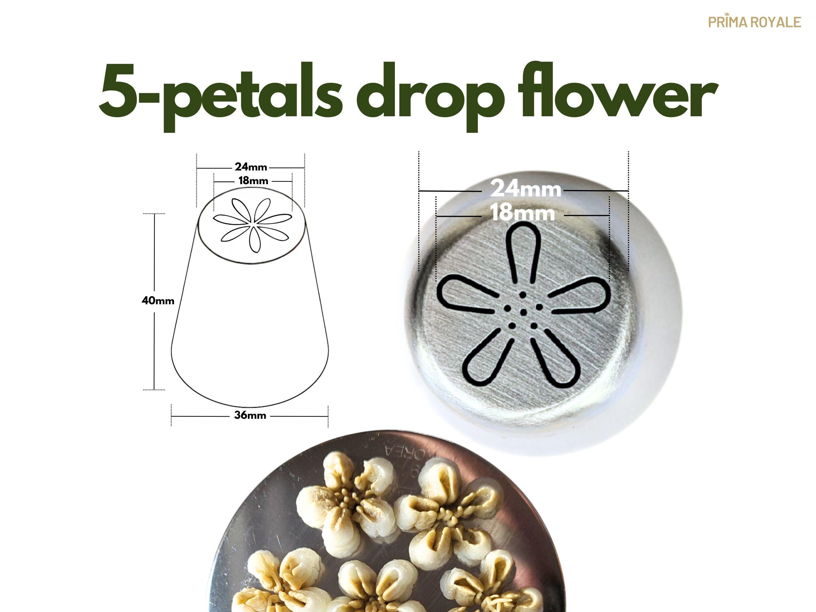 Douille russe à fleurs De Buyer acier inox - Pâtisserie