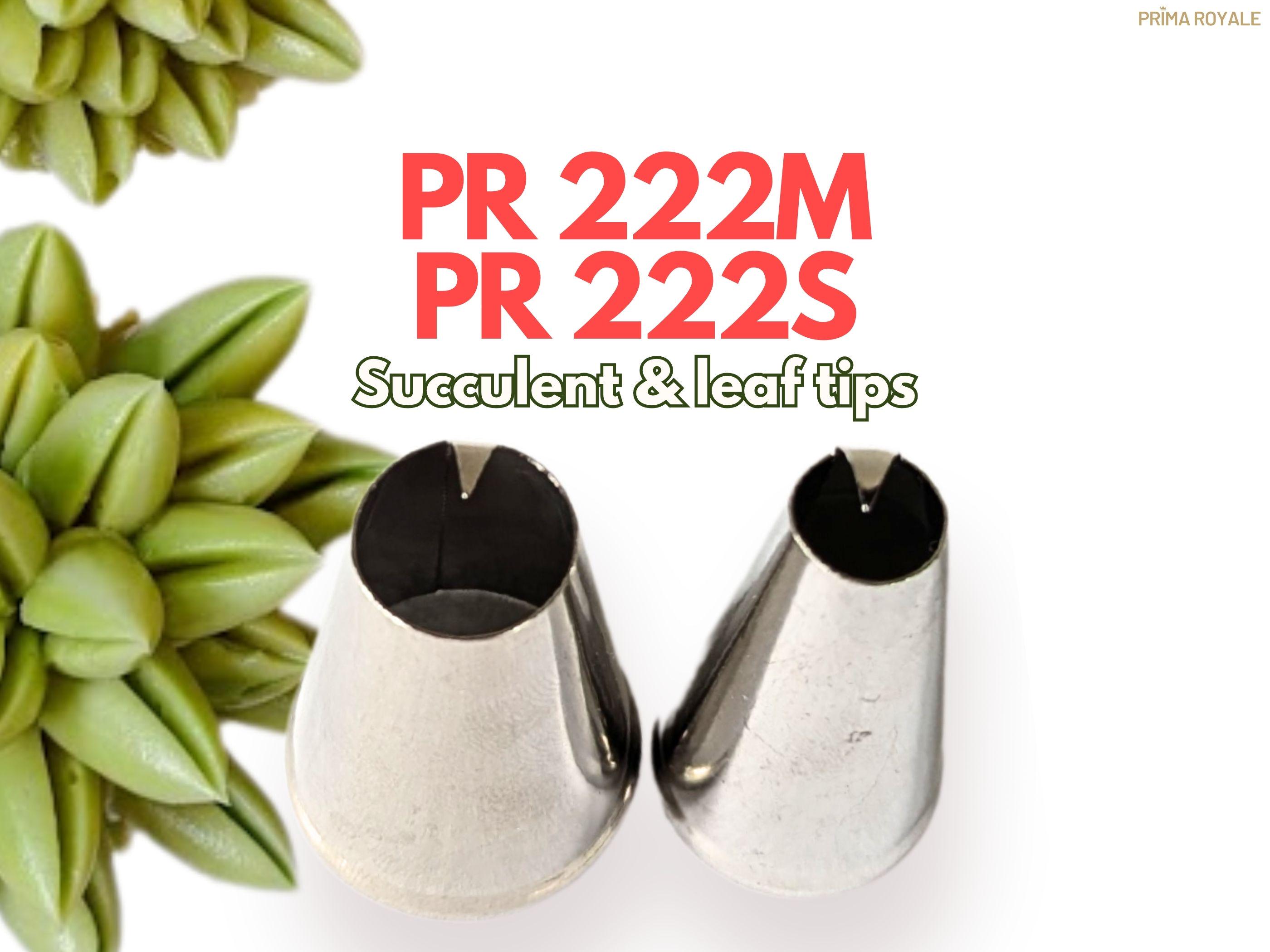 Succulent Tip PR 222s 222m 222 Piping Cake Decorating Nozzle Leaf