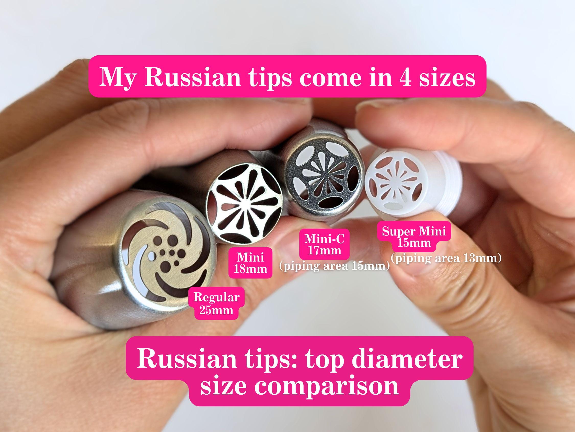 Russian Piping Tips UK