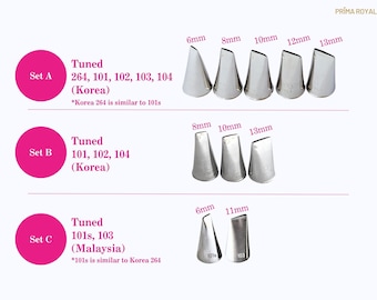 Korean TUNED 101s 101 102 103 104 264 123 120 121 122 125 126