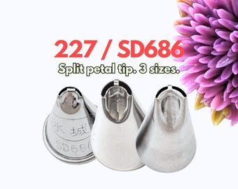 UPKOCH Set 5 Beccucci Per Sac à Poche In Acciaio Inox – Decorazioni Per Torte Natalizie, Crema Al Burro E Glassa - 3
