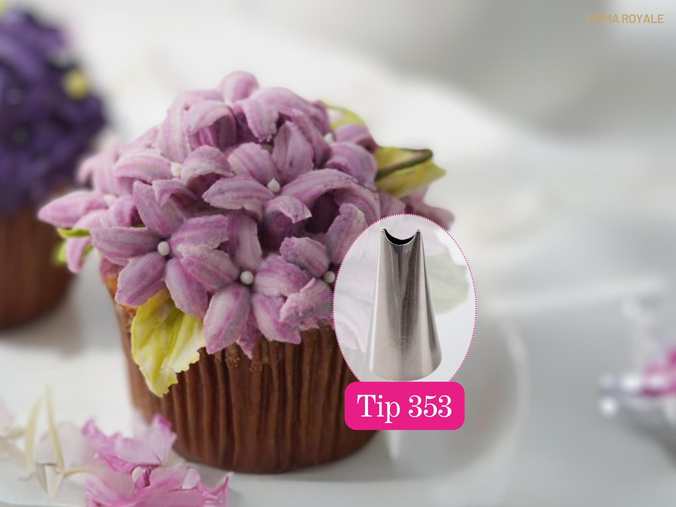 Wilton 2d Tip Hydrangea PrimaRoyaleCakes Australia - Main Image