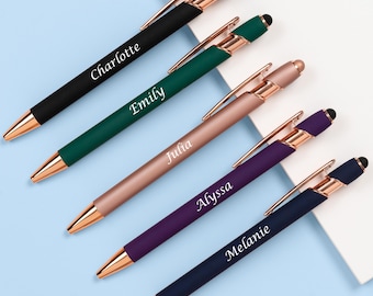 Personalised Pens, Christmas teacher gifts, Gift stationery for Nurses and students, midwife pens, work colleague bestie gift