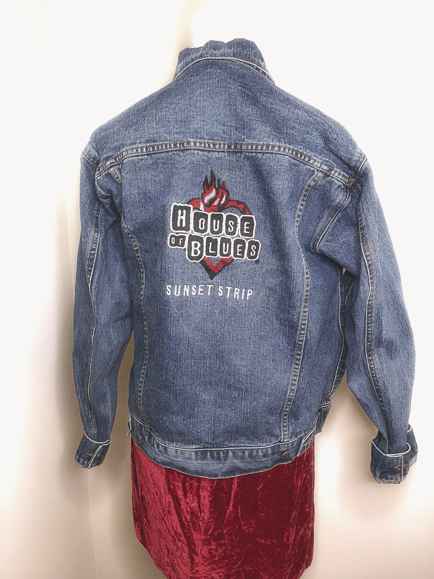 Blues Sunset Strip Denim Jacket - Etsy 