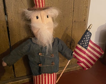Primitive Uncle Sam