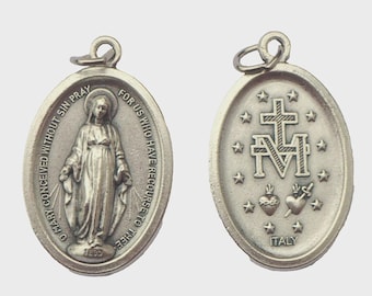 Pack of 2 Our Lady Miraculous Small Medal Catholic Church