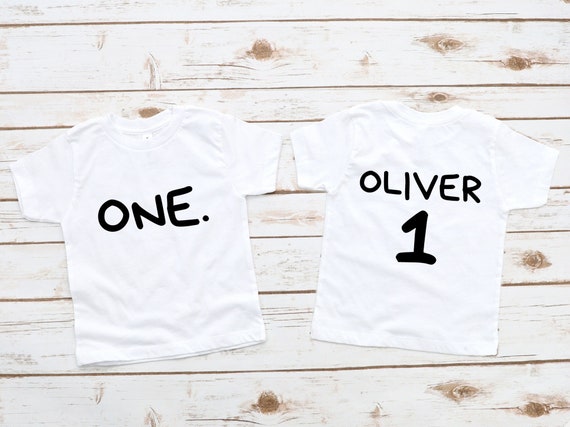 Birthday shirts for 1 year old 2025