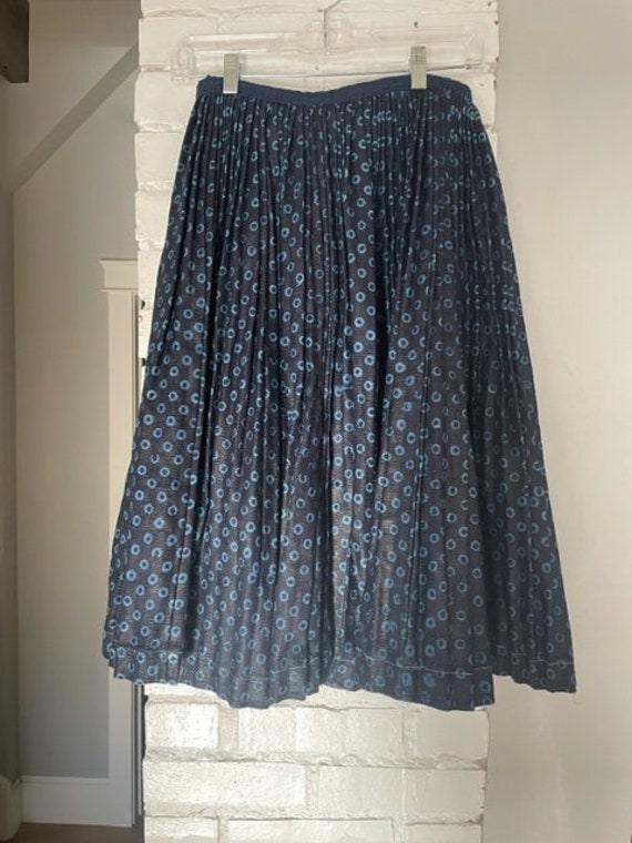 vintage Hungarian folk skirt