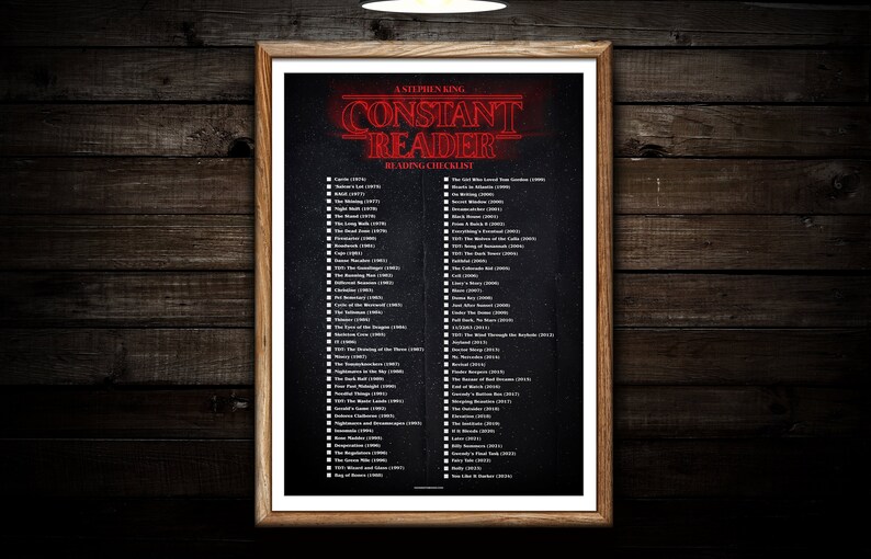Stephen King Checklist Checklist Includes Latest Release 'holly' and ...