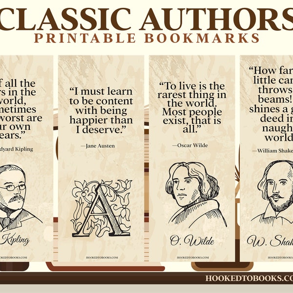 Printable Bookmarks - Etsy