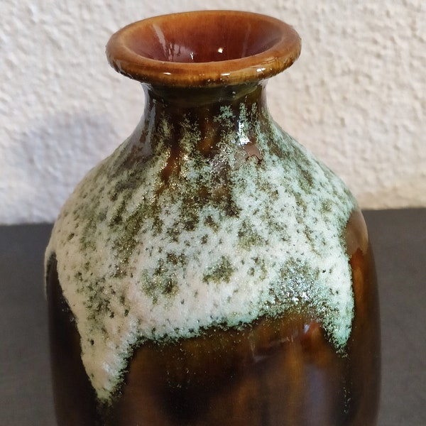 VINTAGE Fat Lava Vase Scheurich Bay 12 cm 70er