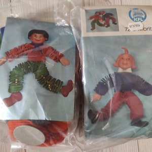 VINTAGE Max & Moritz 7217 + 7218&lt;&gt; DIY dolls &lt;&gt; NEW/OVP