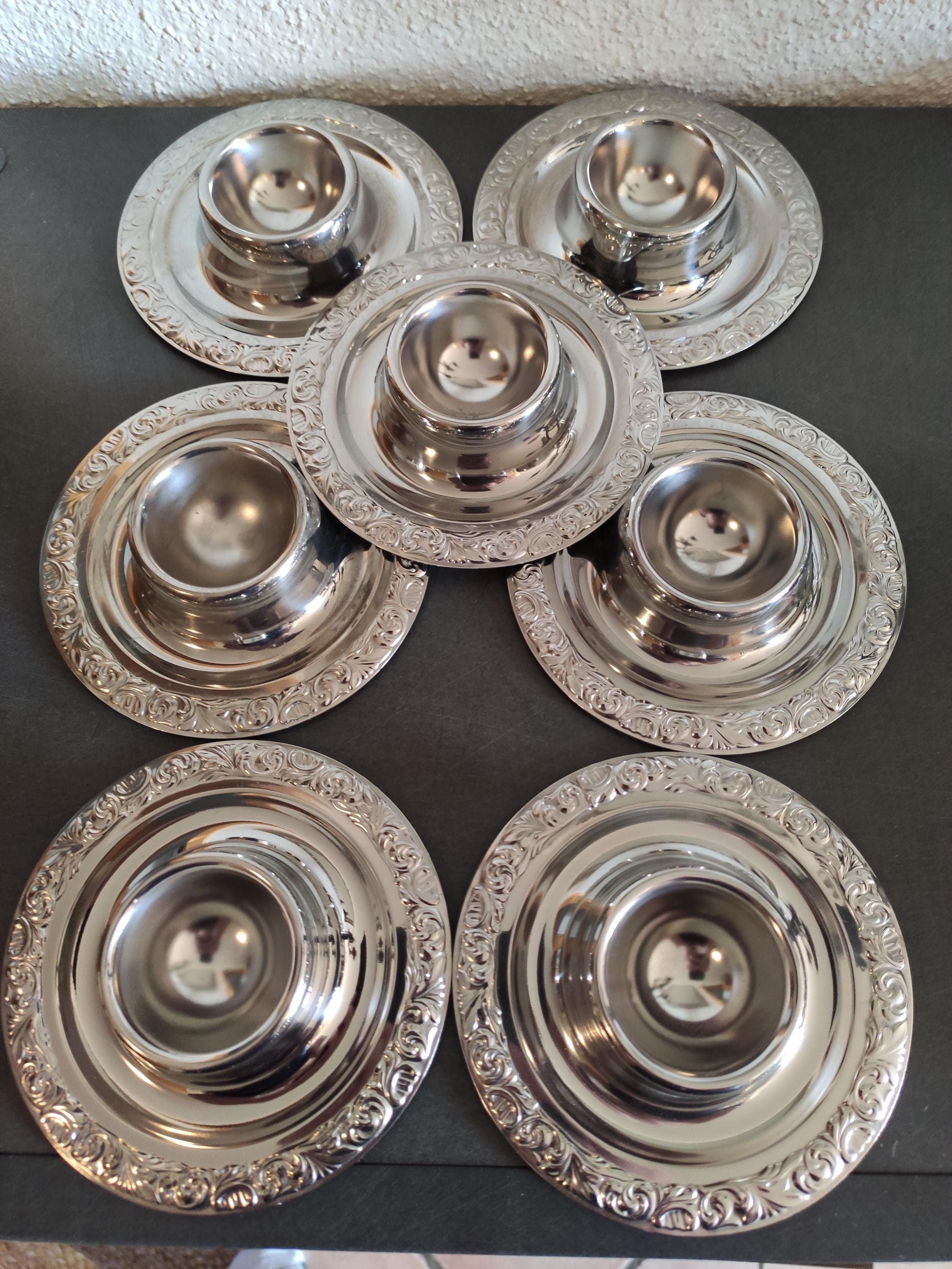 Félix frères Toulouse, Plat rond de service ,métal argenté