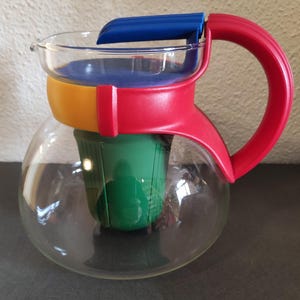Teapot glass plastic