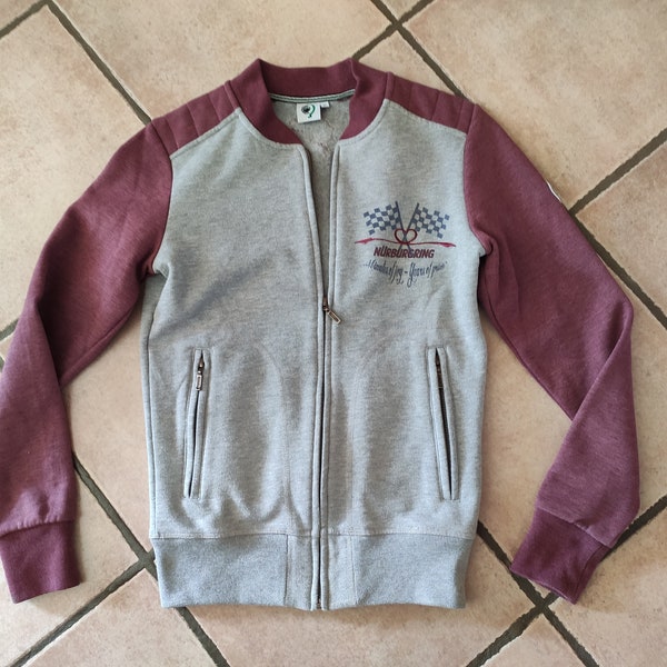 Nürgburgring Sweatshirtjacke Vintage 80iger Jahre